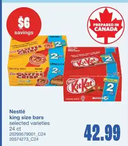 Wholesale Club KING SIZE BARS, 24 ct offer