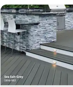 Home Hardware Prime+ Collection Composite Decking - Sea Salt Grey offer