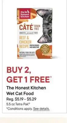 Petvalu The Honest Kitchen Wet Cat Food offer