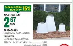 BMR CÔNE À ROSIER offer