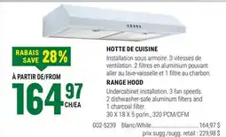 BMR HOTTE DE CUISINE offer