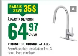 BMR ROBINET DE CUISINE ALLIE offer