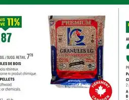 BMR GRANULES DE BOIS offer