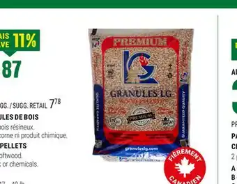 BMR GRANULES DE BOIS offer