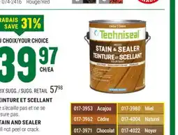 BMR TEINTURE ET SCELLANT offer