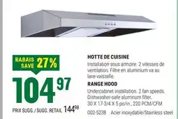 BMR HOTTE DE CUISINE offer