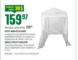 BMR PETIT ABRI UTILITAIRE offer