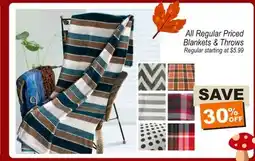 Oxford Mills Blankets & Throws offer