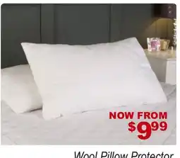 Oxford Mills Wool Pillow Protector offer