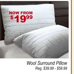 Oxford Mills Wool Surround Pillow offer