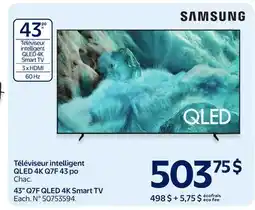 Walmart 43 Q7F QLED 4K Smart TV offer