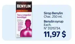 Walmart Benylin syrup offer