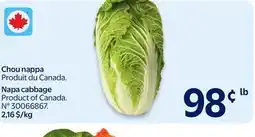 Walmart Napa Cabbage offer