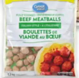 Walmart Great Value meatballs offer