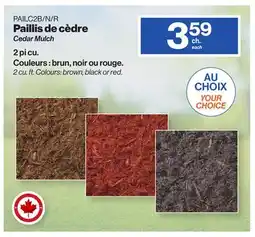 Patrick Morin Cedar Mulch offer