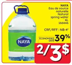 Rossy NAYA Natural spring water offer