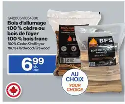Patrick Morin 100% Cedar Kindling or 100% Hardwood Firewood offer