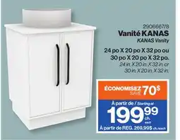Patrick Morin KANAS Vanity offer