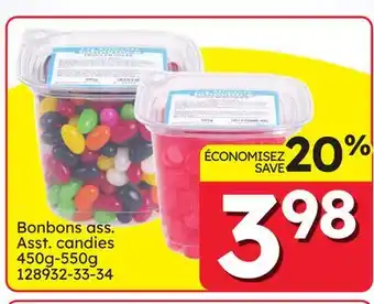 Rossy Asst. candies offer