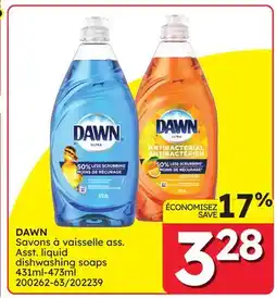 Rossy DAWN Asst. liquid dishwashing soaps offer