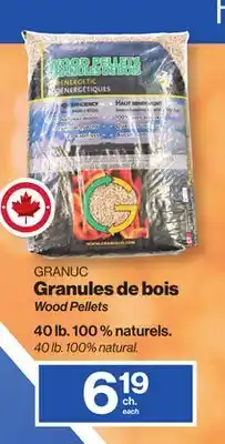 Patrick Morin Wood Pellets offer