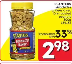 Rossy PLANTERS Dry roasted peanuts 300g offer