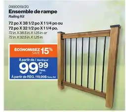 Patrick Morin Railing Kit offer