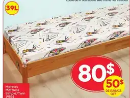 Rossy Matelas Mattress Simple/Twin offer