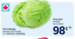 Walmart Flat cabbage offer