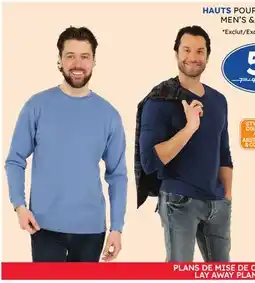 Rossy ASSORTED MEN'S TOPS offer