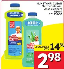Rossy M. NET/MR. CLEAN Asst. cleaners offer