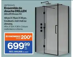 Patrick Morin DELLEN Shower Kit offer