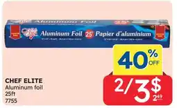 Rossy CHEF ELITE Aluminum foil offer