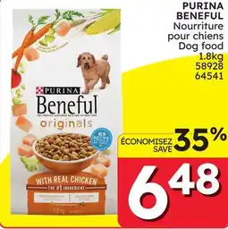 Rossy PURINA BENEFUL Dog food offer