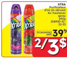 Rossy XTRA Air freshener spray offer