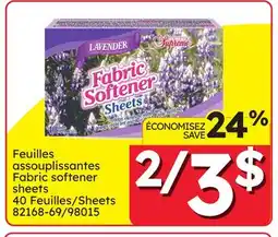Rossy Fabric softener sheets offer