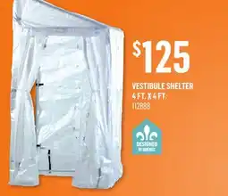 Canac 4 ft. x 4 ft. Vestibule Shelter offer