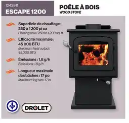 Patrick Morin WOOD STOVE offer