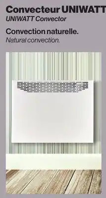 Patrick Morin UNIWATT Convector offer
