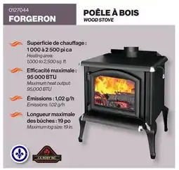 Patrick Morin WOOD STOVE offer