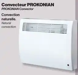 Patrick Morin PROKONIAN Convector offer