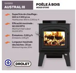 Patrick Morin WOOD STOVE offer