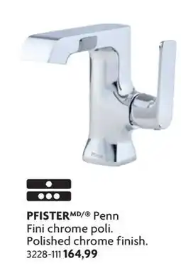 Home Hardware Penn Polished chrome finish offer