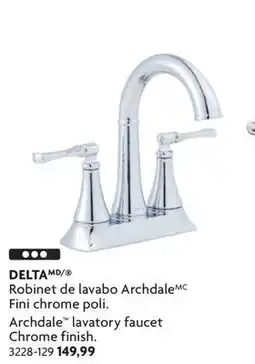Home Hardware Archdale lavatory faucet Chrome finish offer