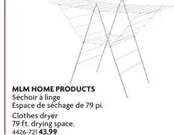 Home Hardware Clothes Dryer 79 Ft. Drying Space offer