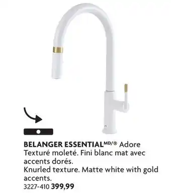 Home Hardware Knurled texture Faucets offer