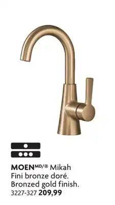 Home Hardware Mikah Bronzed gold finish faucet offer