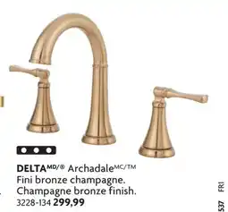 Home Hardware Archdale 2 Handle Widespread Lavatory Faucet offer