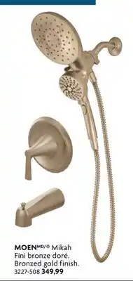 Home Hardware Bronzed gold finish offer