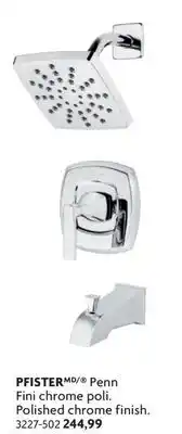 Home Hardware Polished chrome finish offer